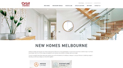 Digital Marketing Portfolio - Orbit Homes