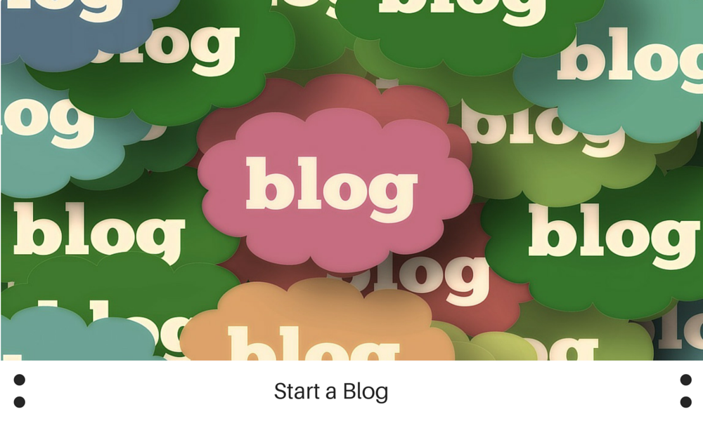 Start a Blog 