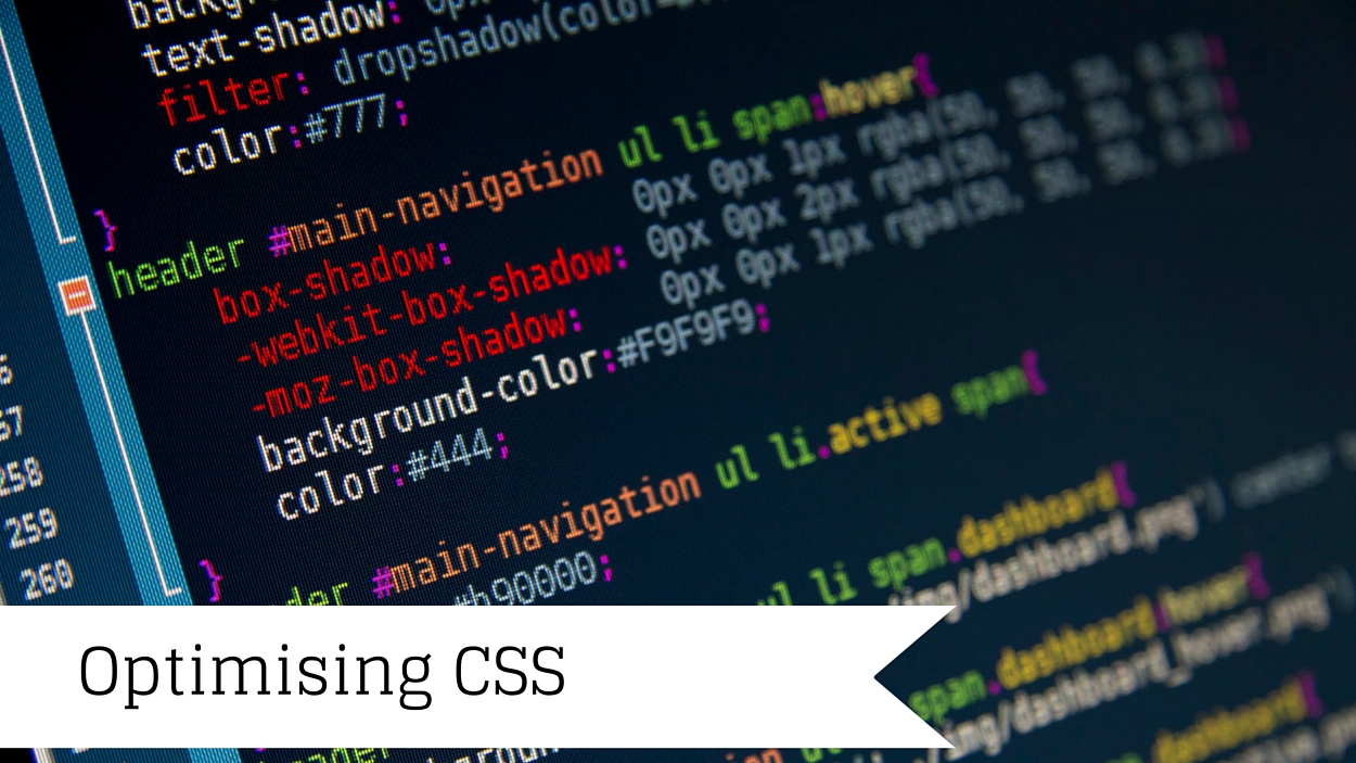 Optimising CSS