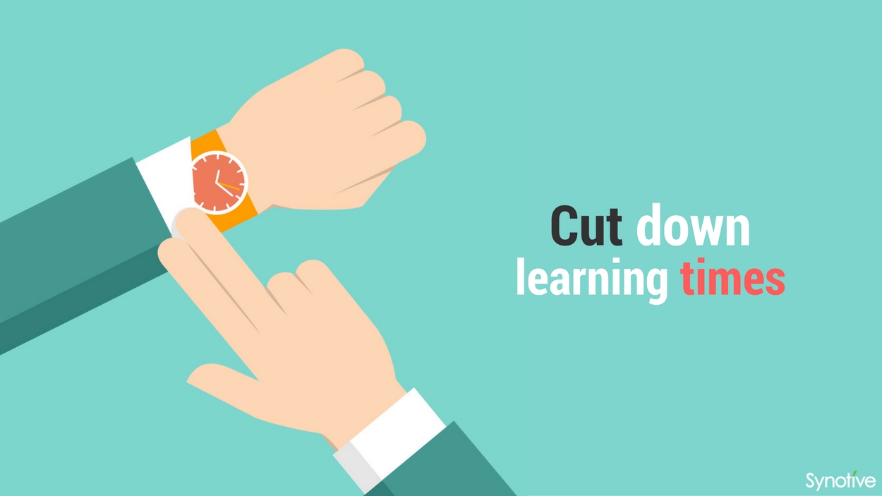 Cut down learning times