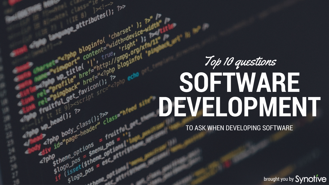 research questions software development